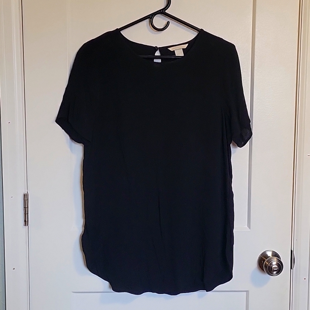 H&M black dress casual